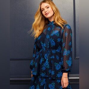 Draper James x Eloquii Plus Size floral dress, size 20